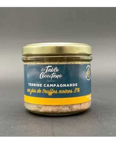 Terrine campagnarde au jus de truffes noires 3%