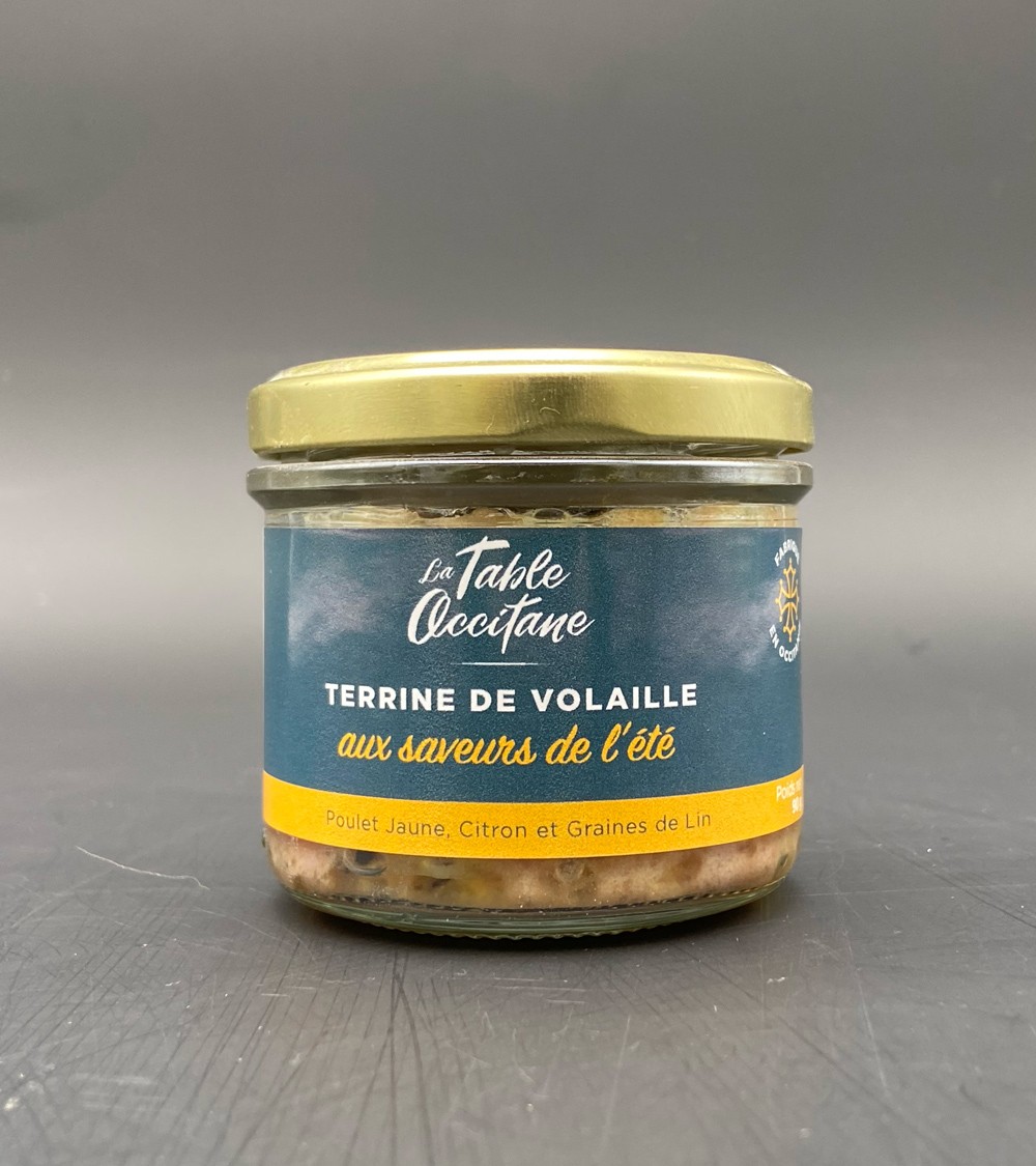 Terrine de volaille aux saveurs de l’été