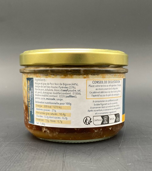 Pâté de cerf des Pyrénées