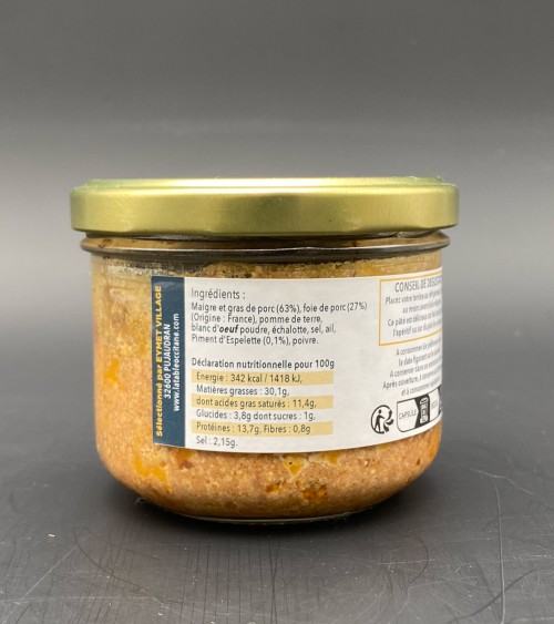 Pâté au piment d'Espelette