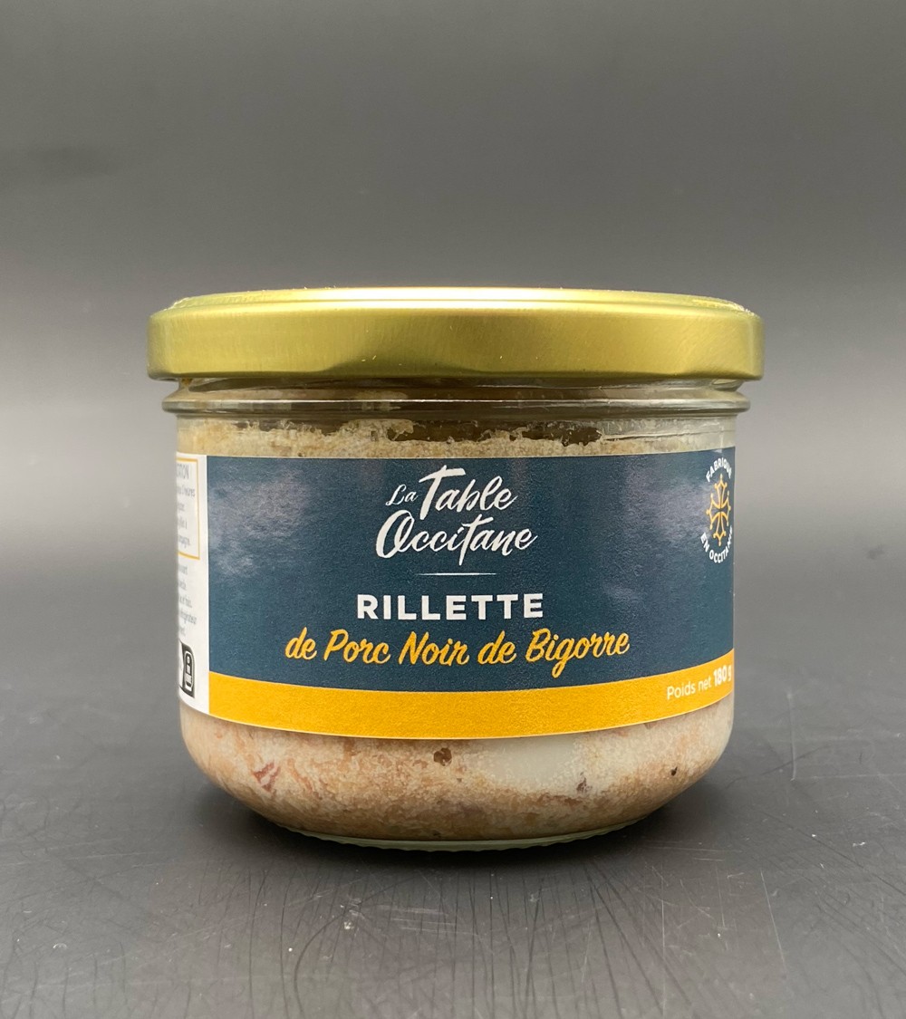 Rillettes de porc noir de Bigorre