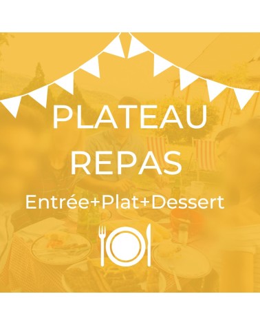 PLATEAU REPAS - Réservation