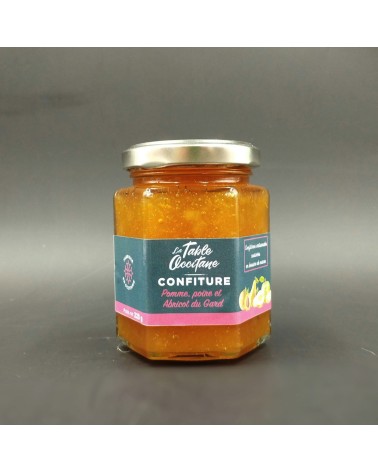 Confiture Pomme, poire et Abricot du Gard