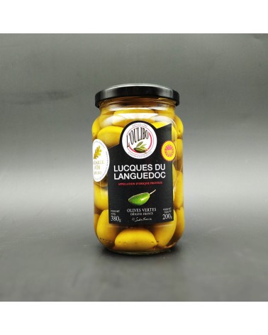 Olives vertes AOP Lucques du Languedoc