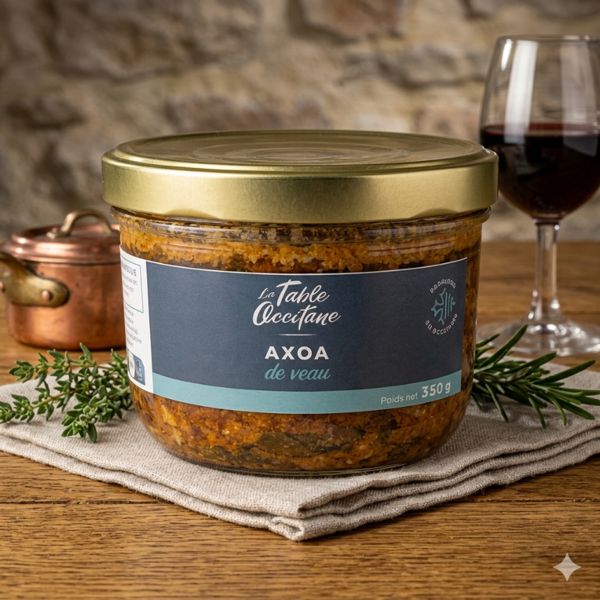 Axoa de veau – Recette Artisanale du Terroir – 350 g