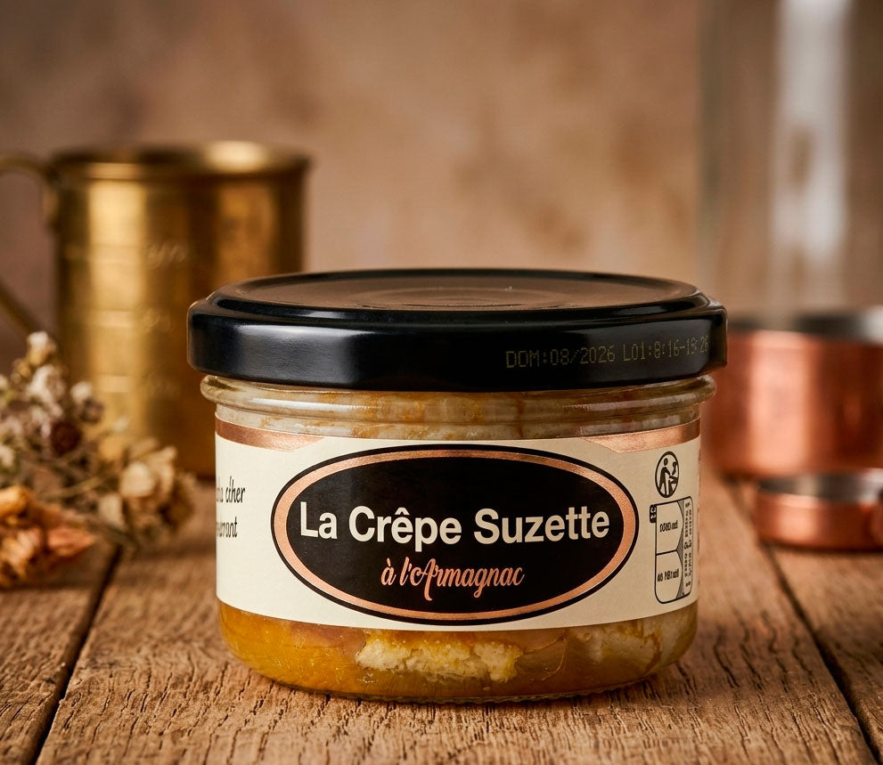 Crêpes Suzette à l’Armagnac – Recette Artisanale – 110 g