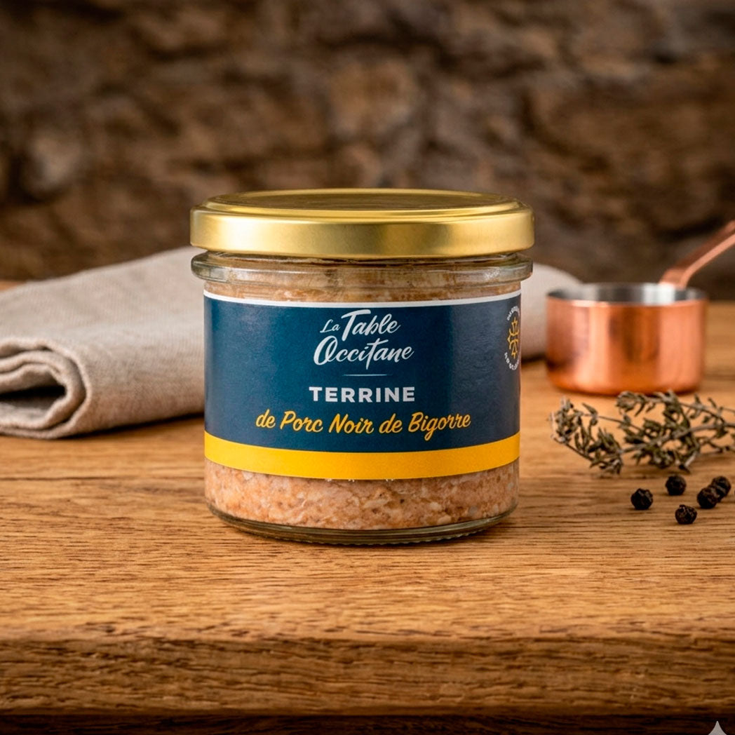 Rillettes de Porc Noir de Bigorre 90g – Recette Artisanale du Sud-Ouest
