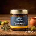 Tartinade Beaumontoise aux tomates, olives noires et piment d’Espelette 90g