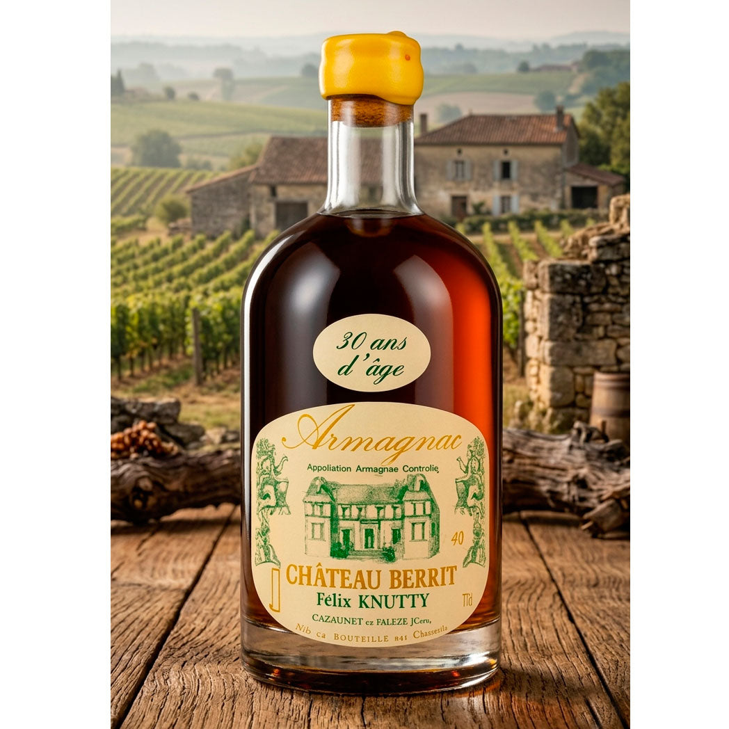 Armagnac Château Berrit – Vincent Knutti – Bas-Armagnac – 70 cl