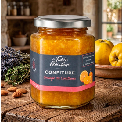Confiture Orange Cointreau – Artisanale du Gard – 225g