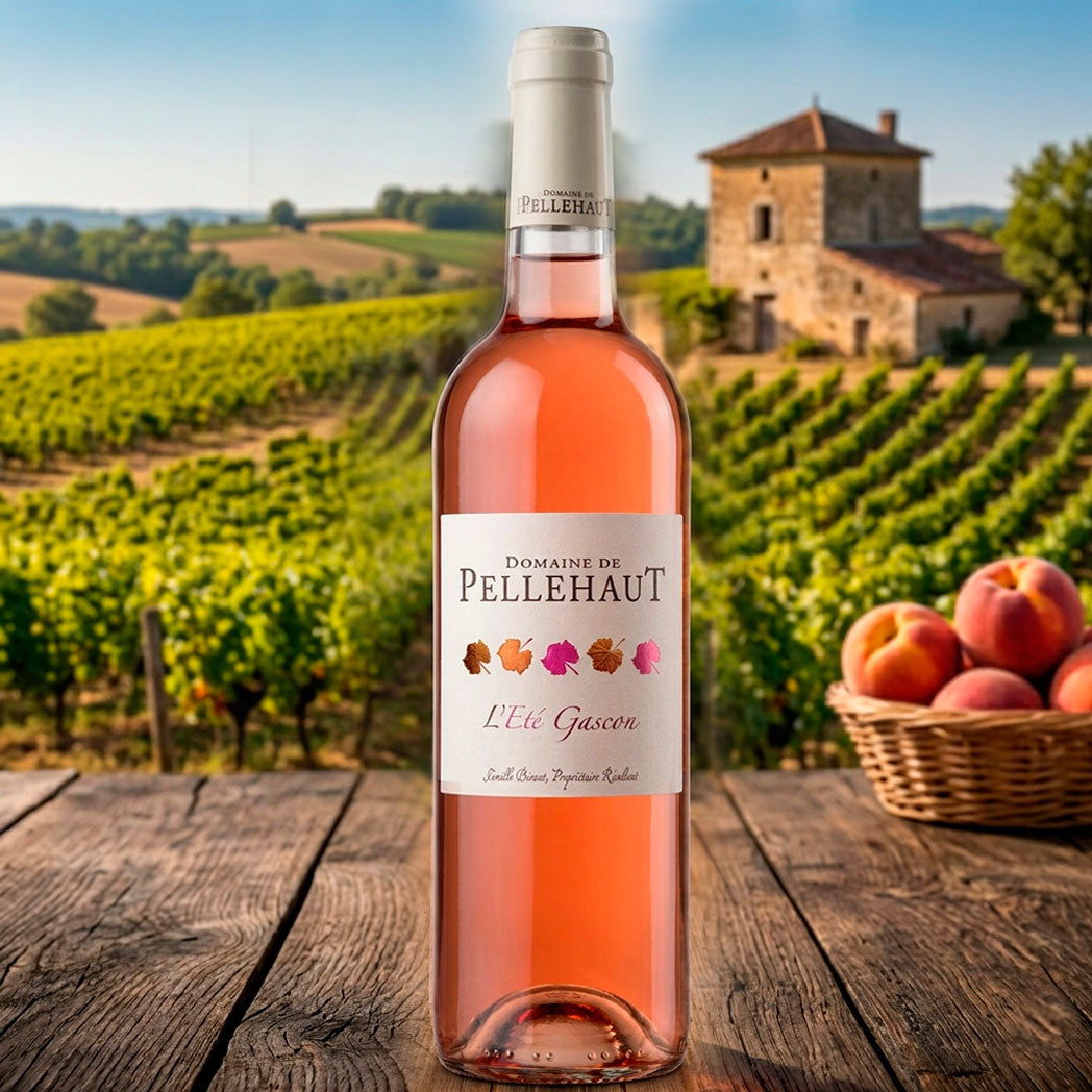 L'été Gascon rosé – Domaine de Pellehaut – IGP Côtes de Gascogne 75cl