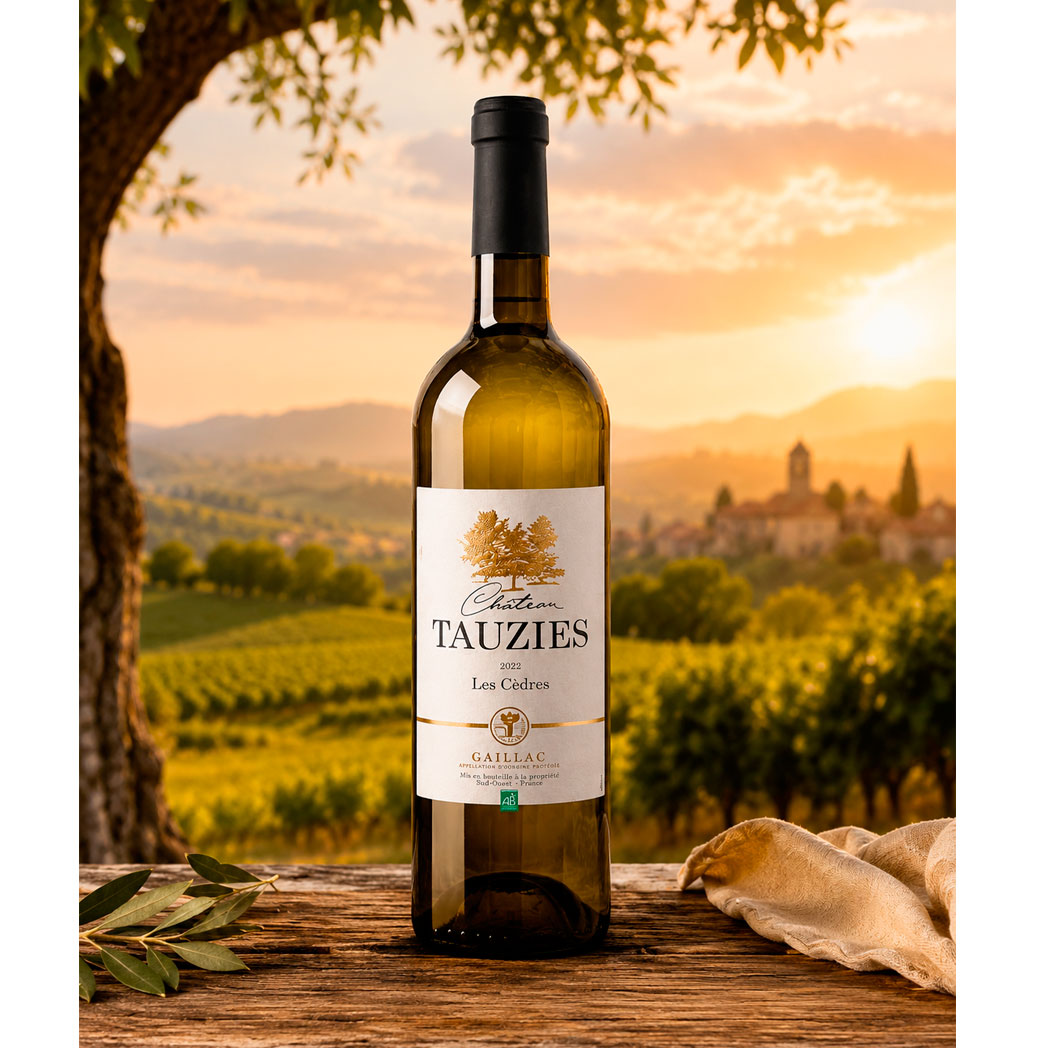 Les Cèdres blanc – Château Château Tauziès – AOP Gaillac – 75 cl