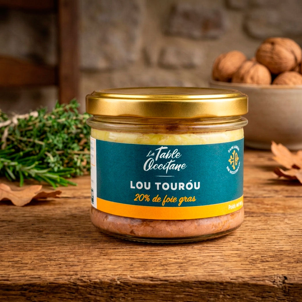 Lou Tourou –  20% foie gras – Création La Table Occitane